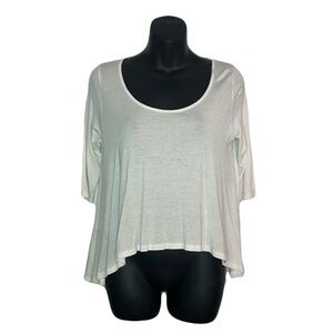 Rue21 Cream Women's High Low top